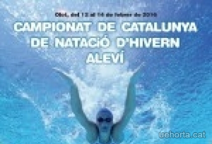 Campionats de Catalunya d'Hivern de natació alevins