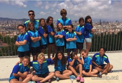 Excel·lent 3er lloc de l'aleví femení al Campionat de Catalunya