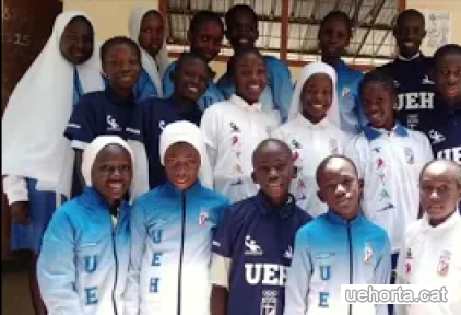 La Unió Esportiva d'Horta col·labora amb la ONG  Wassu Gambia Kafo