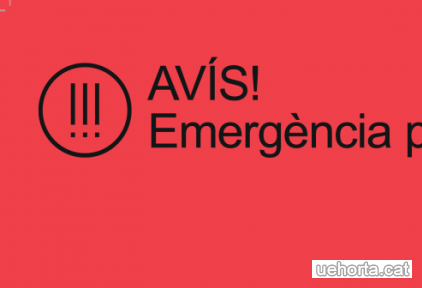 Restriccions per la fase d'emergència per sequera