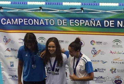Bronze de la Martina Cardona als 100m papallona al CE Infantil