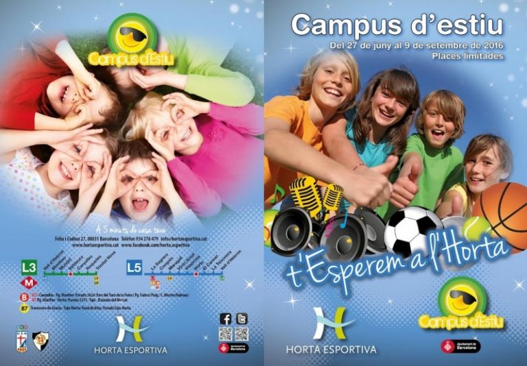 ARRIBA EL CAMPUS D’ESTIU 2016