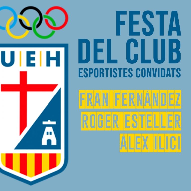Esportistes convidats Festa del Club