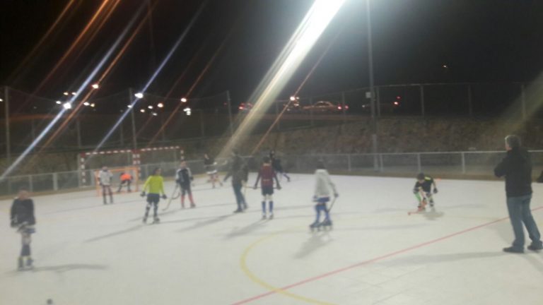 Rodant a la pista de la Clota