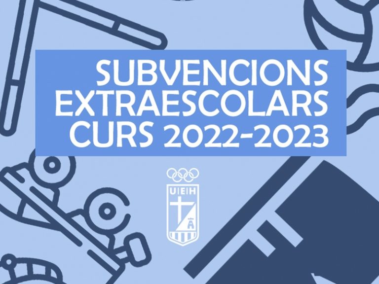 Subvencions a infants i adolescents per a la pràctica esportiva fora d’horari escolar curs 2022-2023