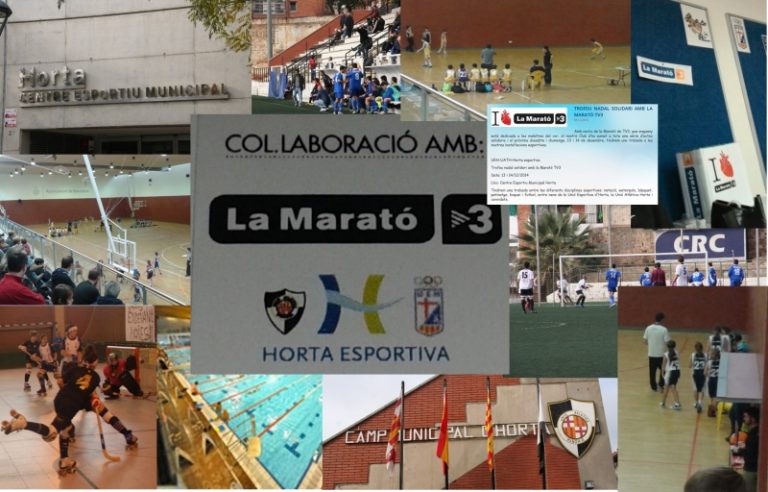 U.E d’Horta, Horta Esportiva i la U.A d’Horta recullen 276 euros per a la Marató
