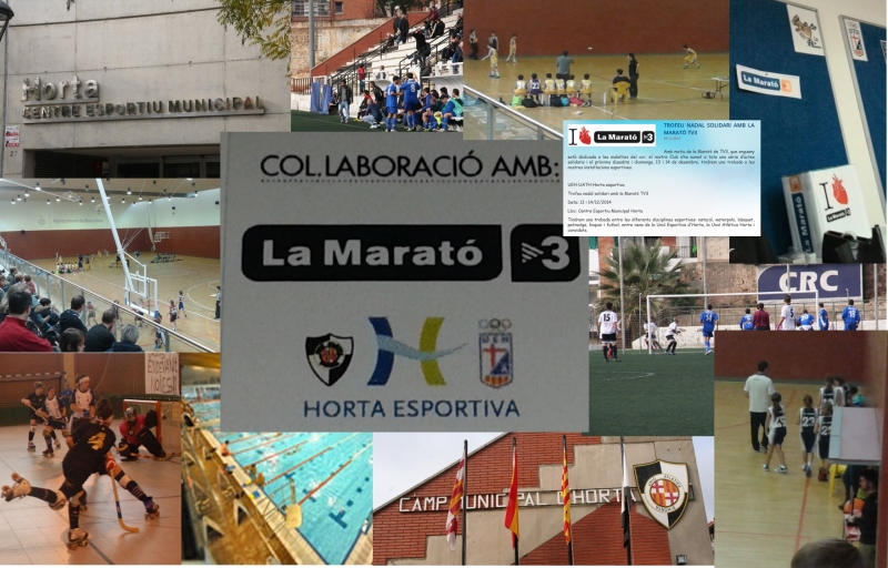 U.E d’Horta, Horta Esportiva i la U.A d’Horta recullen 276 euros per a la Marató
