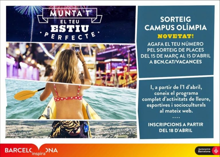 Vacances Estiu 2015 i Ajuts Econòmics