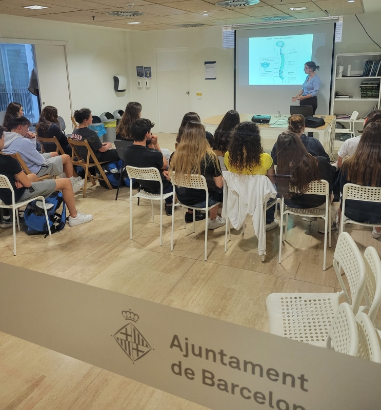Dues institucions que s’han unit per una iniciativa solidária la Unió Esportiva d’Horta i el Vall d’Hebron.