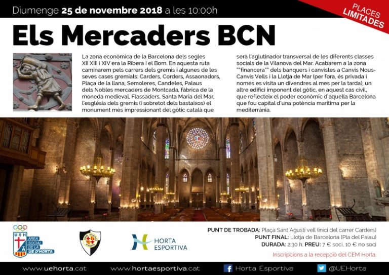 Ruta pels mercaders de Barcelona