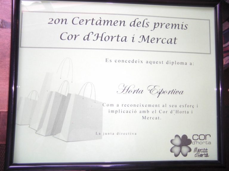 El CEM Horta, finalista als 2ons Premis del Cor d’Horta i Mercat
