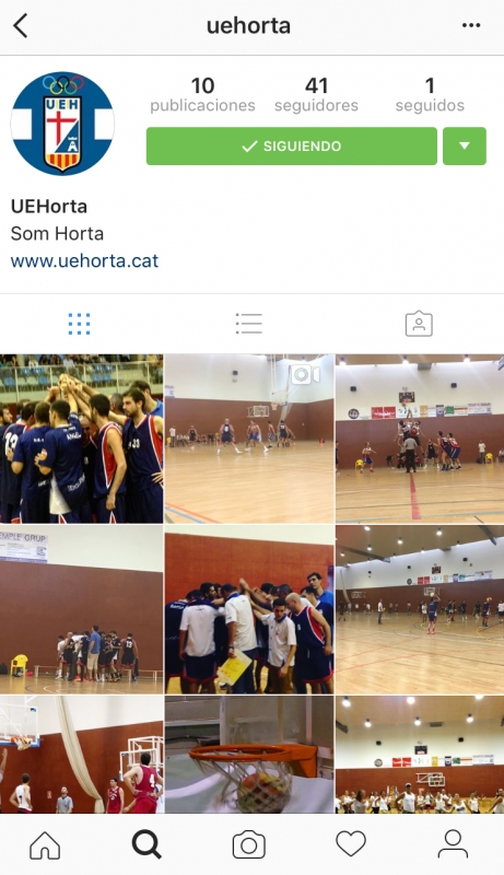 Ens estrenem a INSTAGRAM!