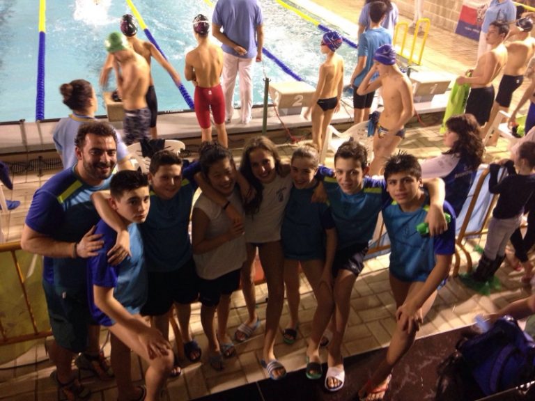 Gran actuació dels nostres alevins i alevines al Campionat de Catalunya de Natació d’Hivern.