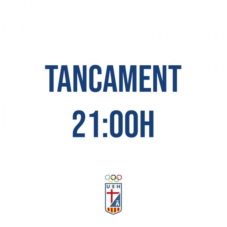 TANCAMENT 21:00H