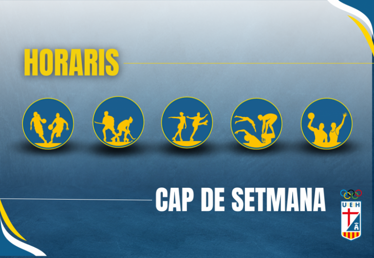 Horaris de les competicions destacades del cap de setmana