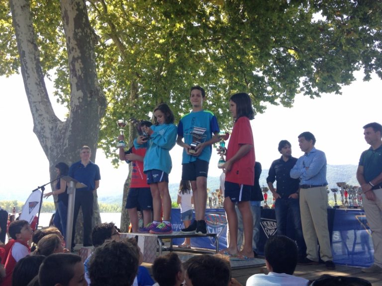 Joan Villamayor guanya la travessia petita de Banyoles
