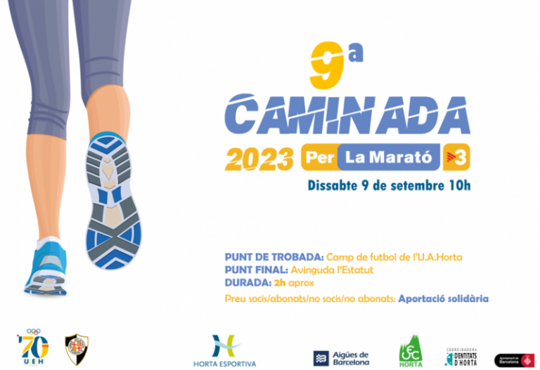 9a Caminada per La Marató