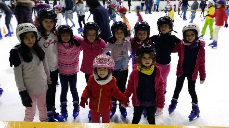 Sortida a la pista de gel del FCB, dia de regals i berenar de Nadal