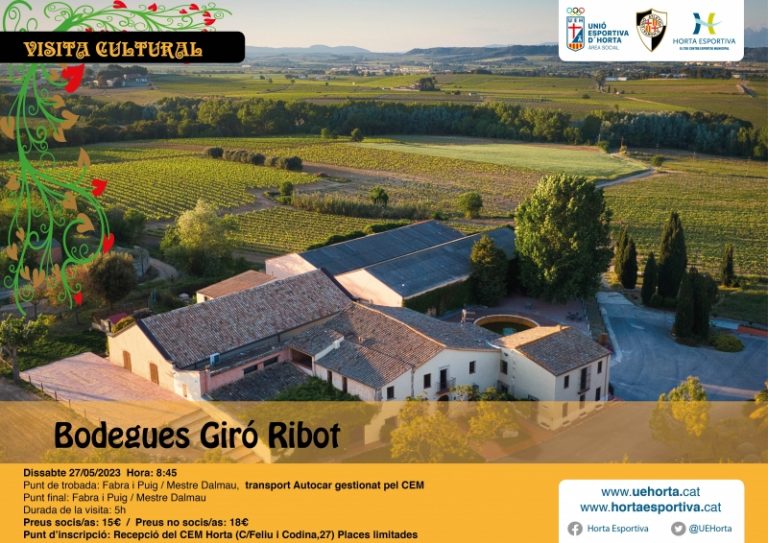 VISITA CULTURAL BODEGUES GIRO RIBOT