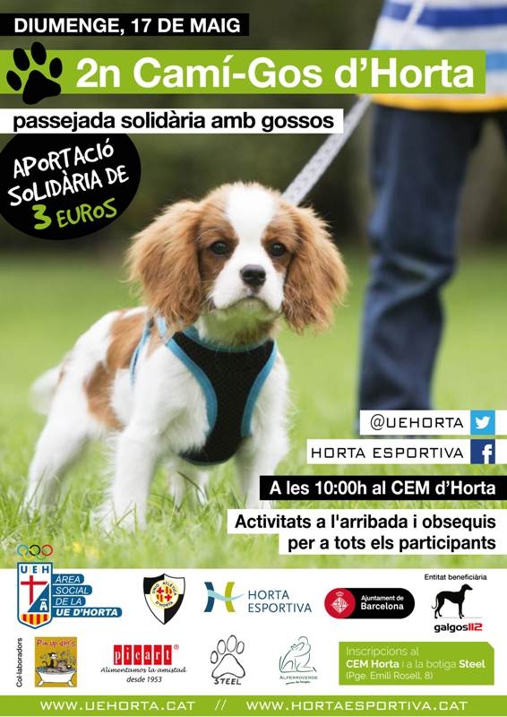 El Centre Esportiu Municipal d’Horta, centre neuràlgic del segon Camí-Gos d’Horta