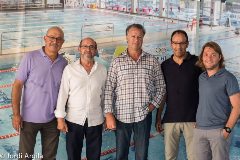 El Comissionat d’Esports de l’Ajuntament de Barcelona i el Gerent de l’IBE visiten les nostres instal·lacions