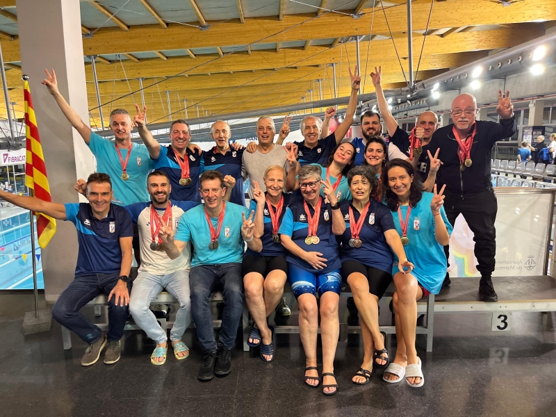 Gran èxit del nostre equip màster al Campionat de Catalunya d’Hivern a Manresa