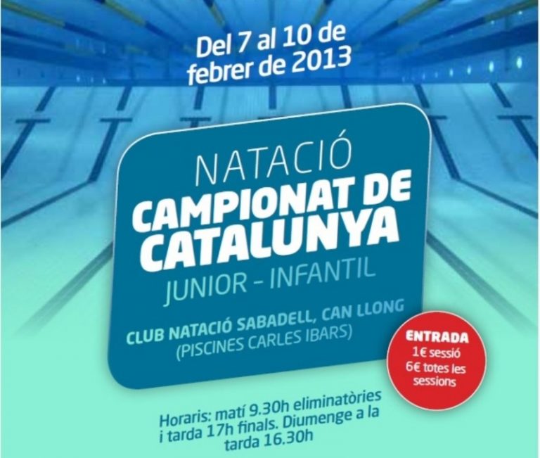 Campionat de Catalunya infantil-júnior a Sabadell