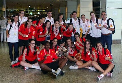 La Neus Ayuso, Campiona d’Europa amb la U18 femenina
