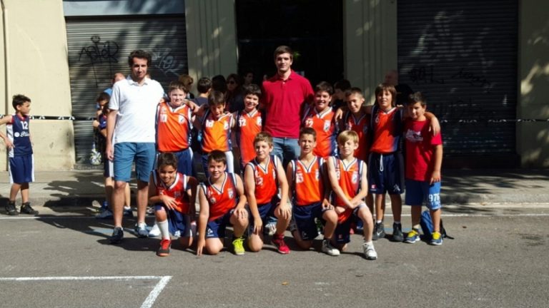 El Mini "B" a la 29 edició 12 hores bàsquet PALCAM
