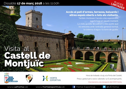 Visita al Castell de Montjuïc