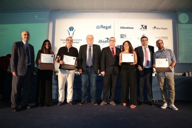 El Sènior femení a la ‘Nit del Bàsquet Català 2015’