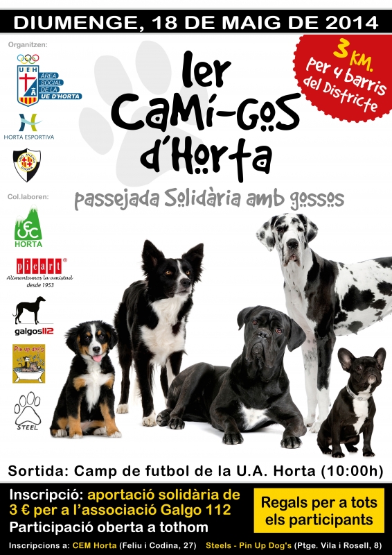 Arriba el I Camí-Gos, una iniciativa pionera a Barcelona