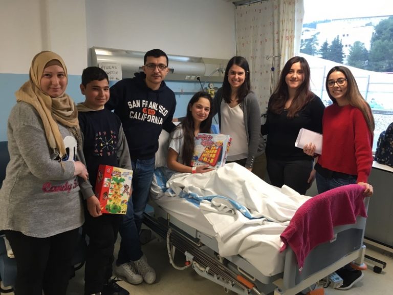 Joguines entregades als infants i joves de l’Hospital Maternoinfantil de la Vall d’Hebron