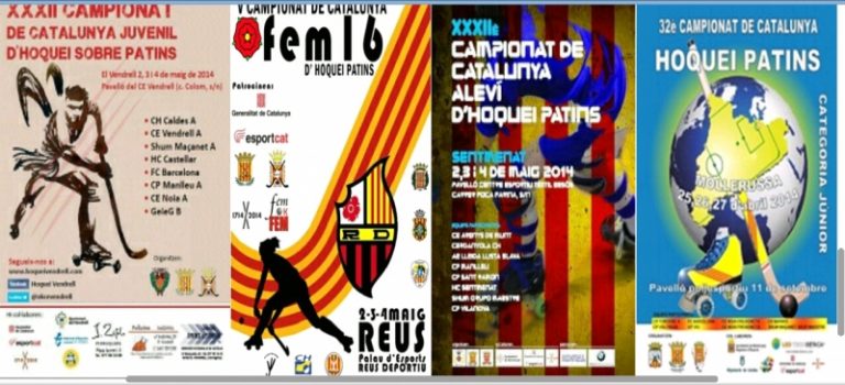 ENHORABONA CAMPIONS!!! CAMPIONATS DE CATALUNYA D’HOQUEI BASE