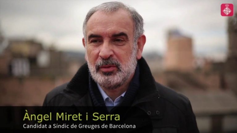 Àngel Miret, candidat a la Sindicatura de Greuges de Barcelona