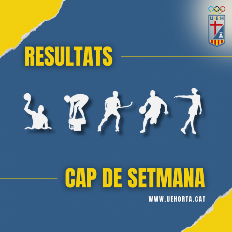 RESULTATS DE LES COMPETICIONS I DELS PARTITS DEL CAP DE SETMANA