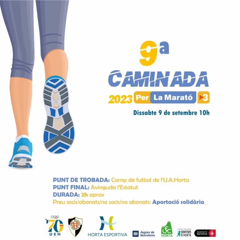 9a Caminada per La Marató 2023