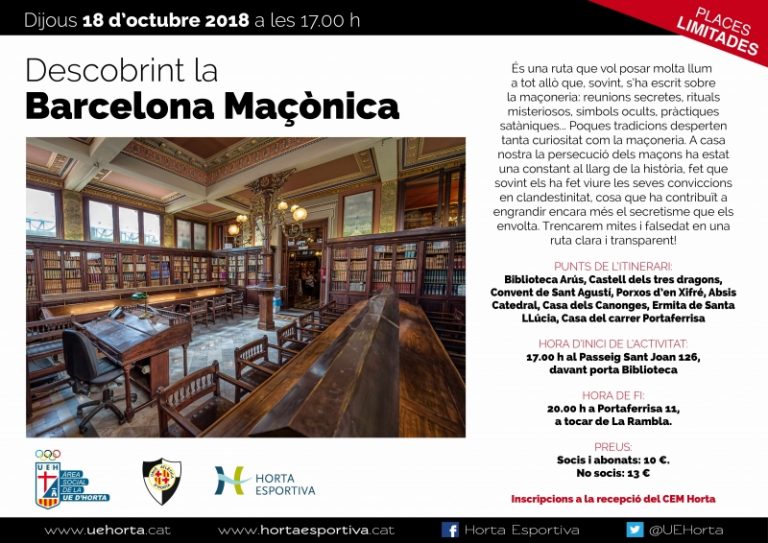 Descobrint la Barcelona Maçònica