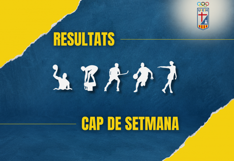 RESULTATS DE LES COMPETICIONS DEL CAP DE SETMANA