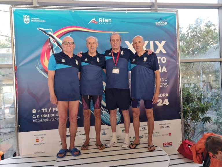 Campionat d’Espanya d’Hivern de Natació Màster a Pontevedra