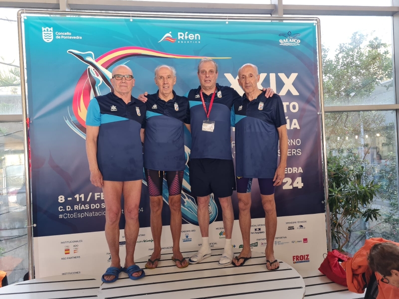 Campionat d’Espanya d’Hivern de Natació Màster a Pontevedra