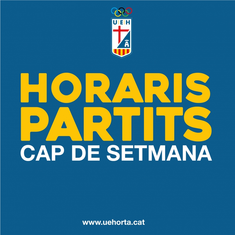 Horaris dels partits destacats d’aquest cap de setmana