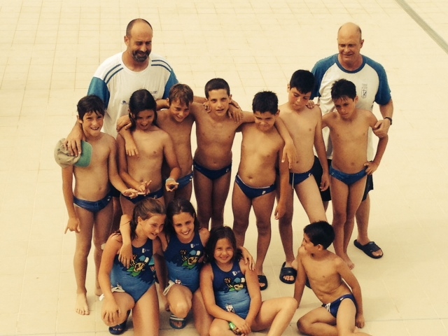 Els benjamins excel.lents a Montjuïc