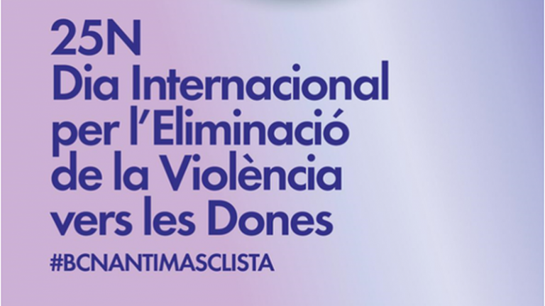 25N Dia Internacional per a l’Eliminació de la Violència envers les Dones