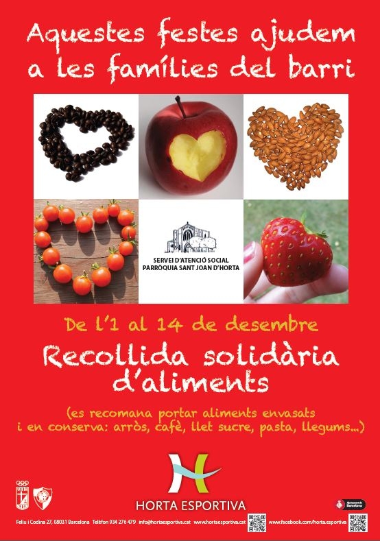 Obert el Recapte solidari d’Aliments