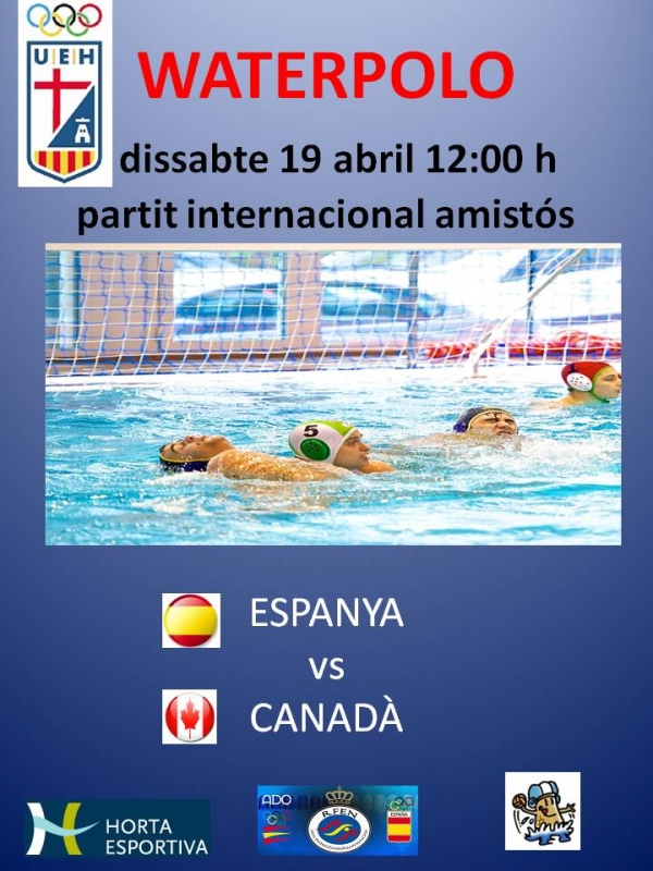 Espanya-Canadà waterpolo masculí