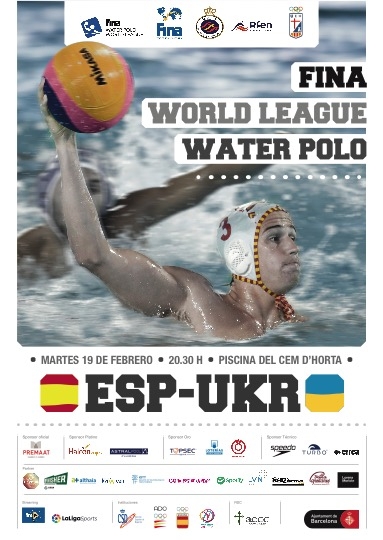 Espanya-Ucraïna. La lliga Mundial de WP a Horta