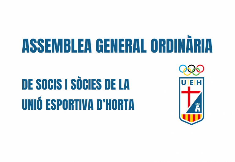 Assemblea general ordinària de socis i sòcies de la UEH