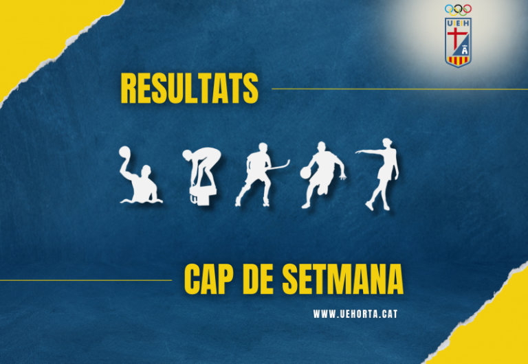 RESULTATS DE LES COMPETICIONS DEL CAP DE SETMANA