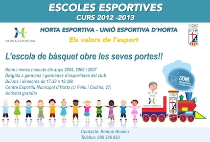 Portes obertes a l’escola de bàsquet